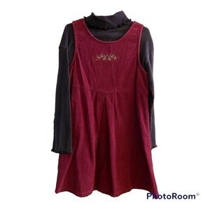 Vintage Sonoma Girls Size 6X Corduroy Jumper